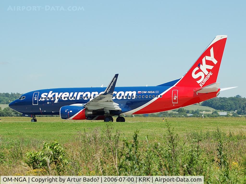 OM-NGA, 2006 Boeing 737-76N C/N 32684, Sky Europe
