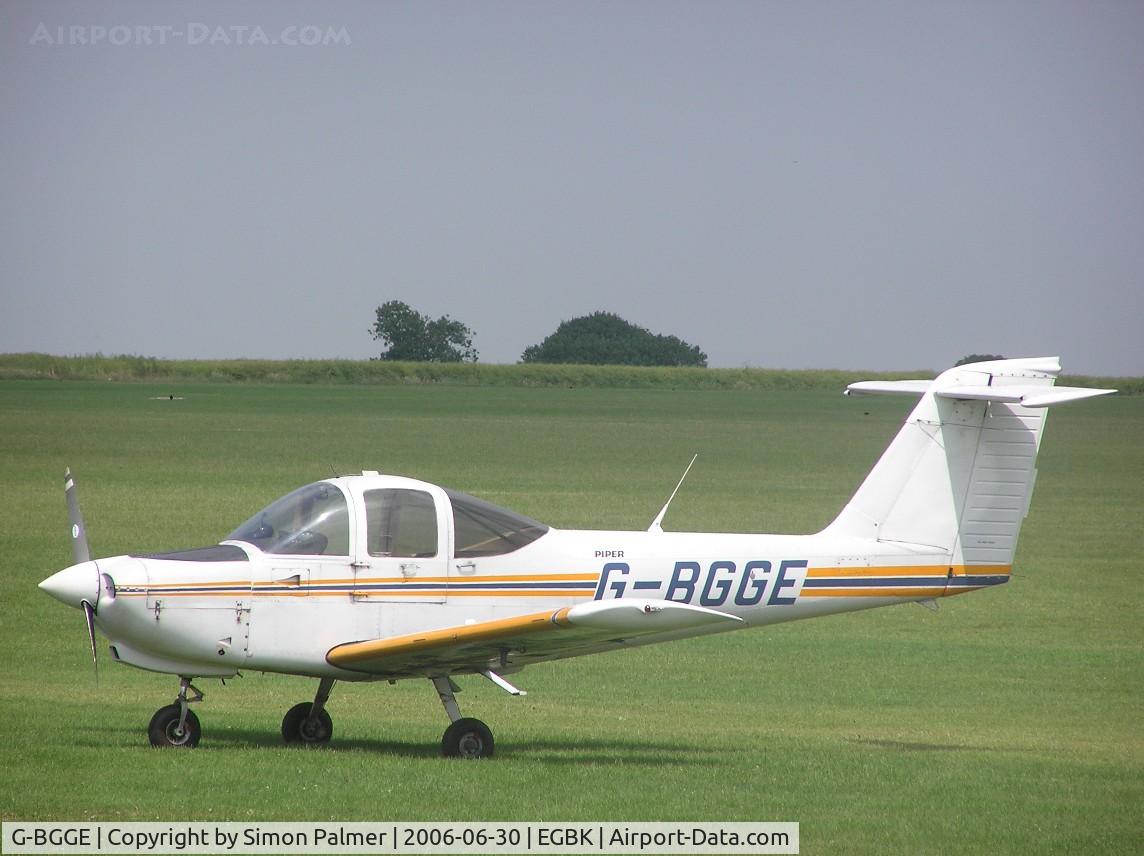 G-BGGE, 1978 Piper PA-38-112 Tomahawk Tomahawk C/N 38-79A0161, PA38 Tomahawk at Sywell