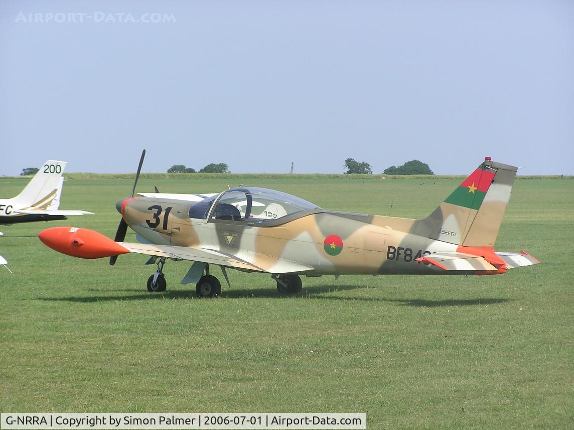 G-NRRA, 1968 SIAI-Marchetti SF-260W Warrior C/N 116, SIA-Marchetti SF260 in Burkino Faso military colours
