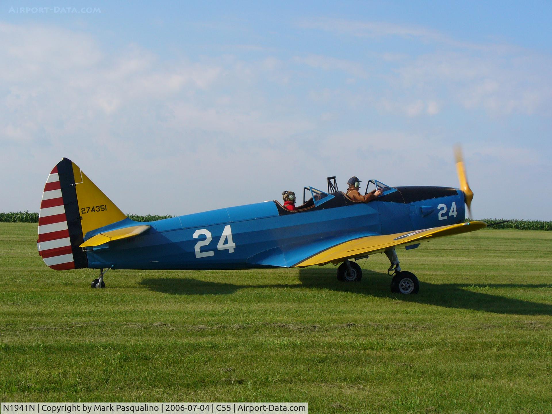 N1941N, 1941 Fairchild M-62A C/N T41-1184, PT-19A