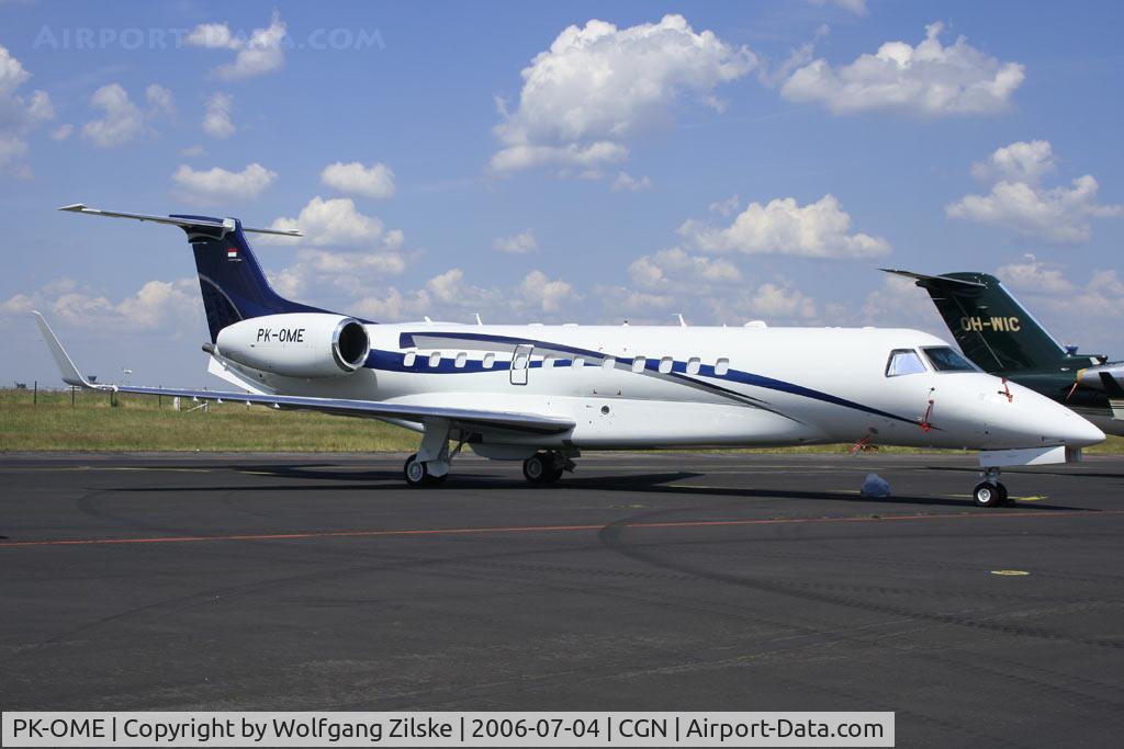 PK-OME, 2001 Embraer ERJ-135BJ Legacy C/N 145516, rare visitor