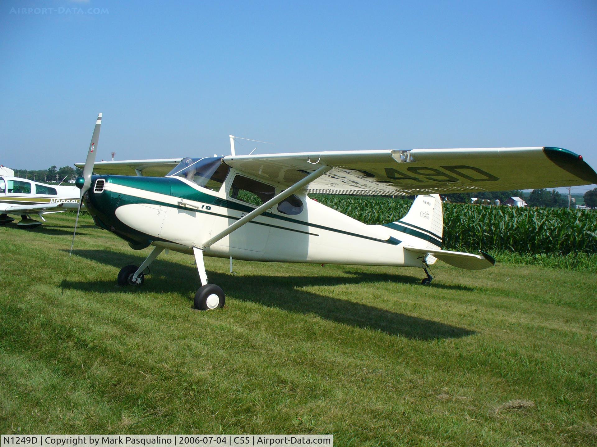 N1249D, 1951 Cessna 170A C/N 20121, Cessna 170