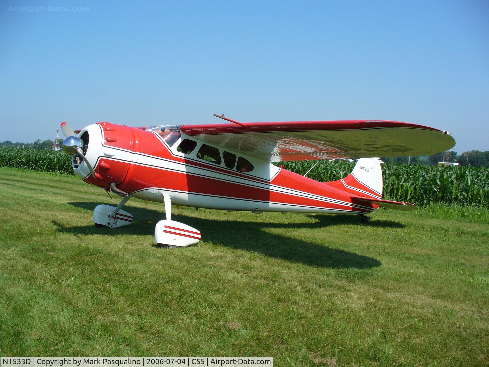 N1533D, 1952 Cessna 195 C/N 7755, Cessna 195