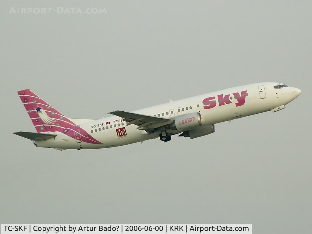 TC-SKF, 1993 Boeing 737-4Q8 C/N 26291/2513, Sky Airlines