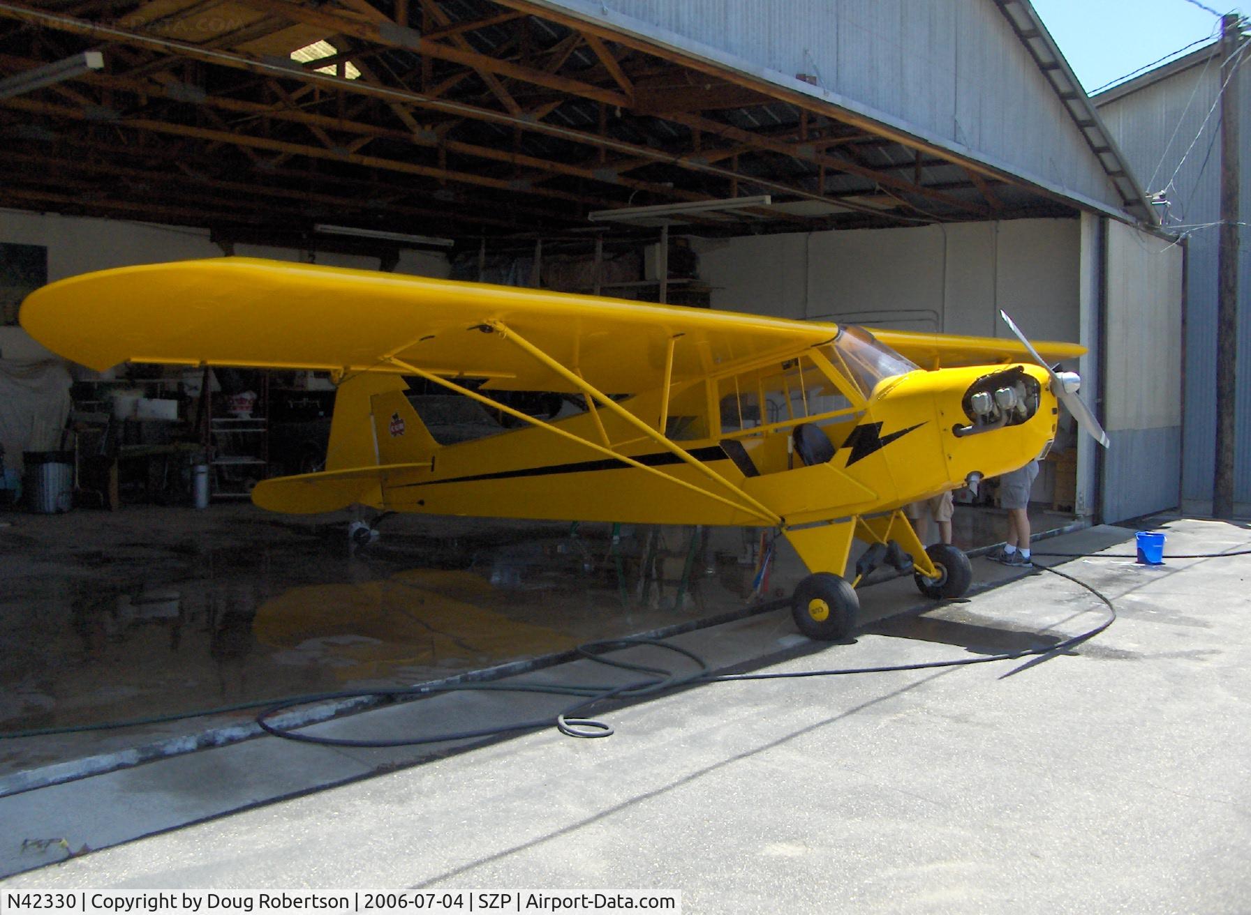 N42330, 1941 Piper J3C-65 Cub Cub C/N 14580, 1941 Piper J3C-65 CUB, Continental A&C65 65 Hp