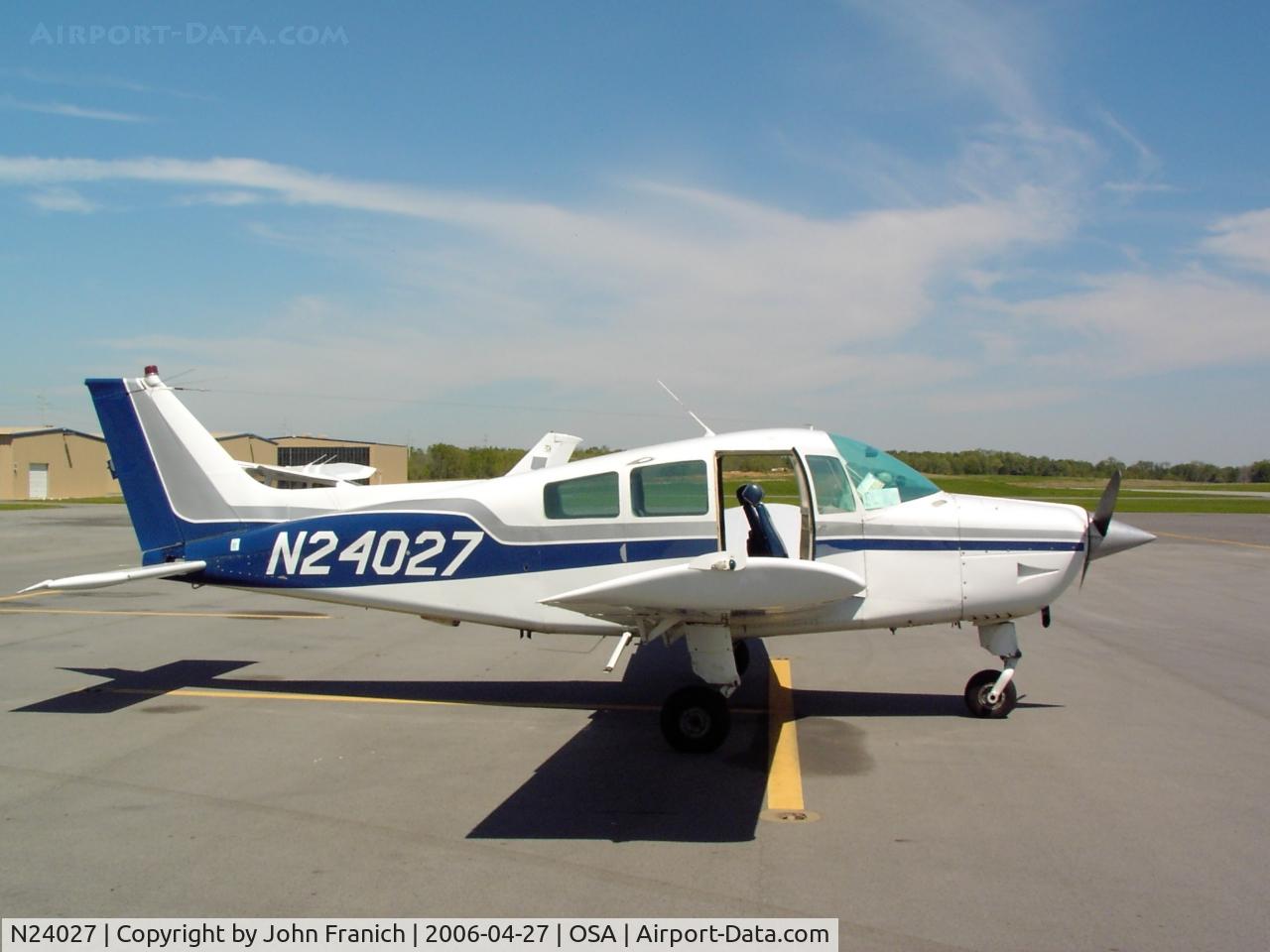 N24027, 1977 Beech C23 Sundowner 180 C/N M-1929, Mt Pleasent Spring Break