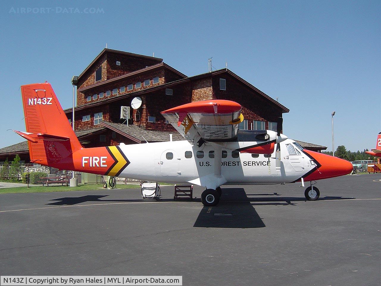 N143Z, 1974 De Havilland Canada DHC-6-300 Twin Otter C/N 437, Smokejumper