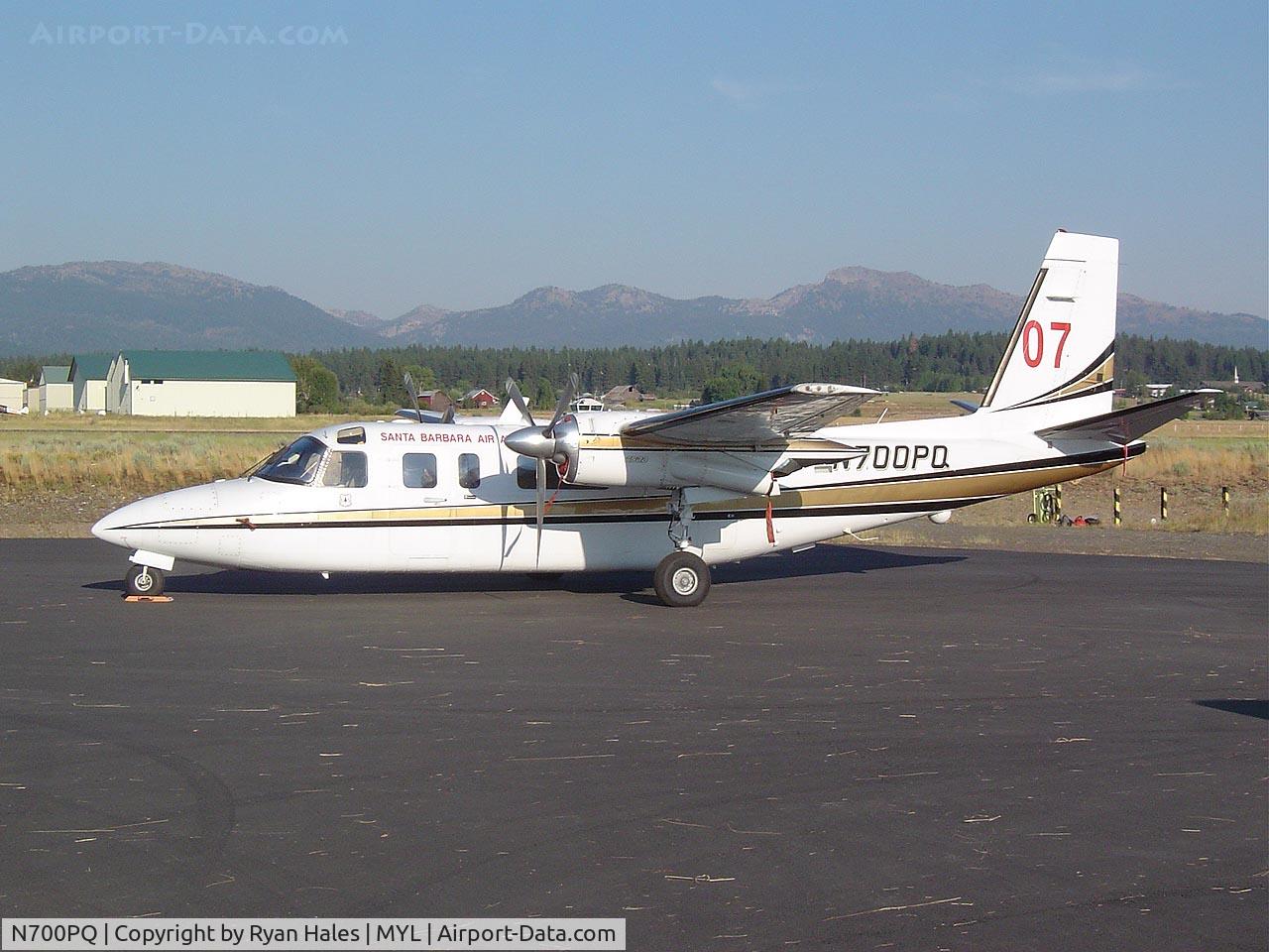 N700PQ, 1977 Rockwell International 690B C/N 11389, .