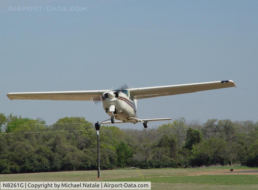 N8261G, 1971 Cessna 177RG Cardinal C/N 177RG0161, Cardinal leaves the Ranch