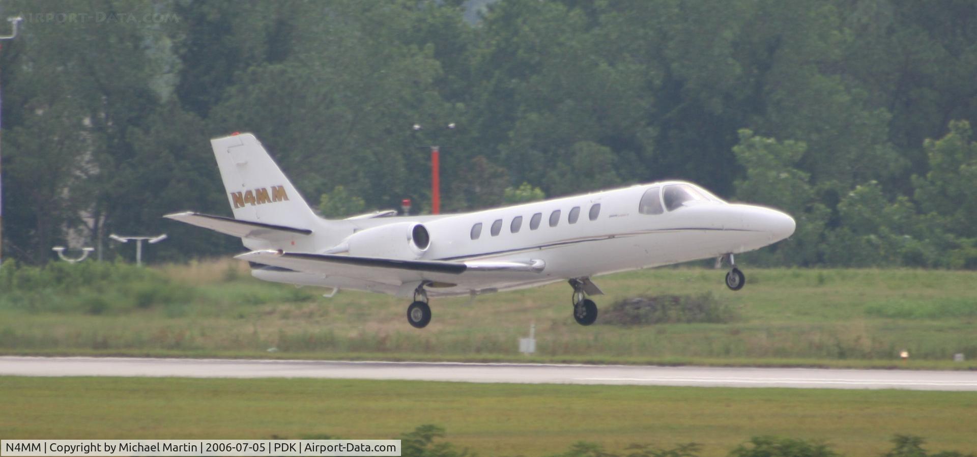 N4MM, 1991 Cessna 560 Citation C/N 560-0109A, Departing 20L