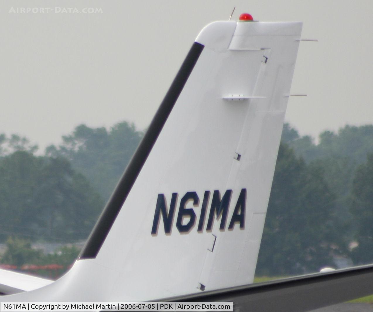 N61MA, 1980 Cessna 550 C/N 550-0176, Tail Numbers