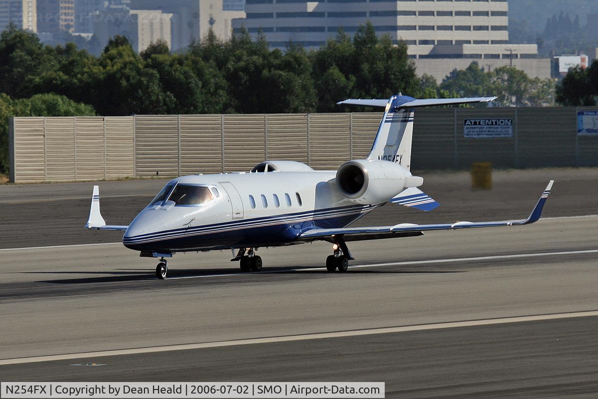 N254FX, 2002 Learjet 60 C/N 60-247, 2002 Bombardier Learjet 60 N254FX during  takeoff roll on RWY 21 departing to Metropolitan Oakland Int'l (KOAK).