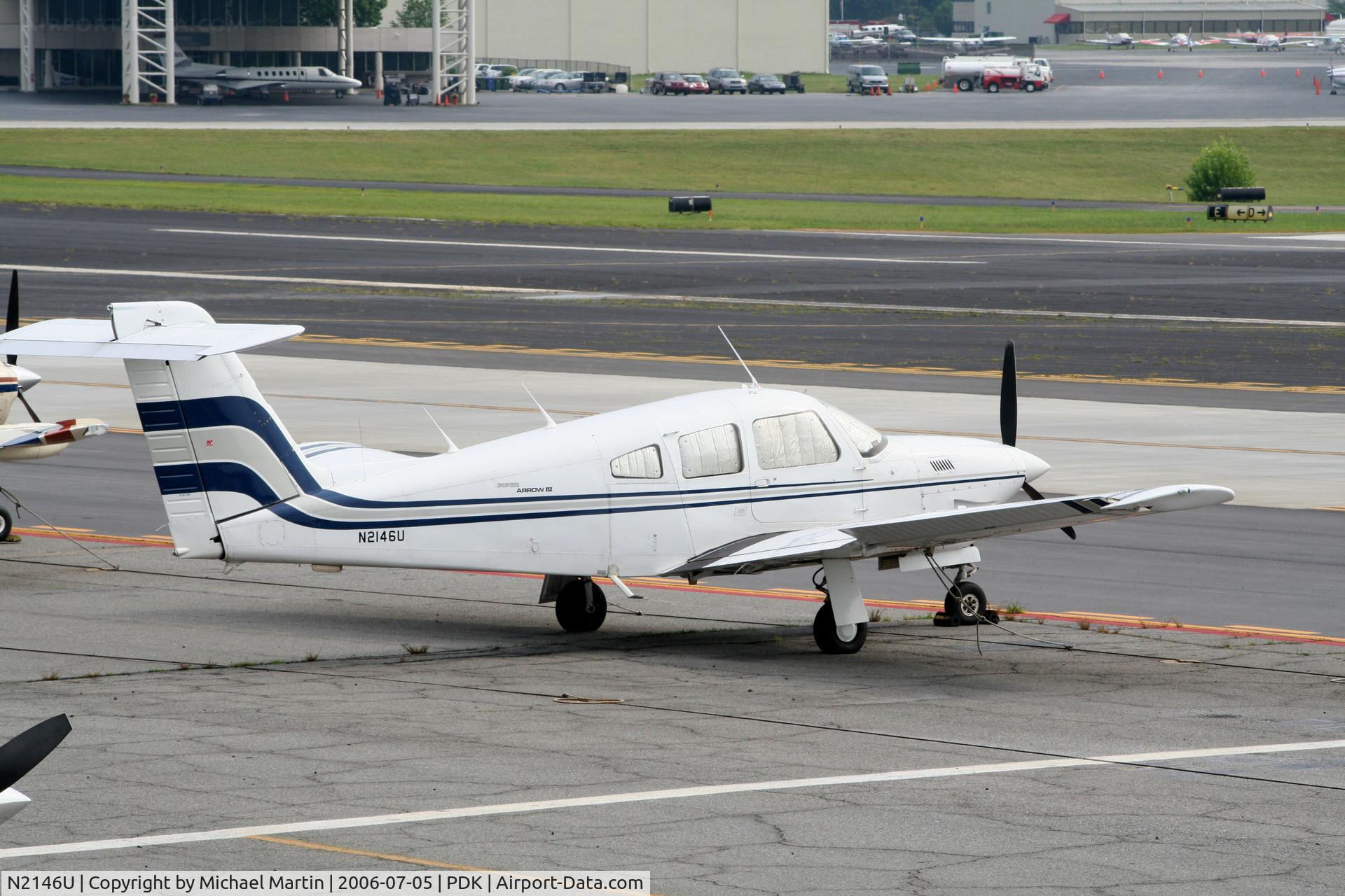 N2146U, 1979 Piper PA-28RT-201T Arrow IV C/N 28R-7931096, Tied down @ Epps