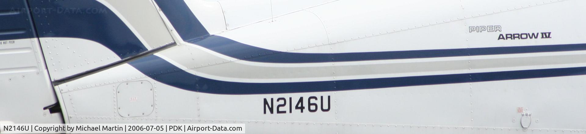 N2146U, 1979 Piper PA-28RT-201T Arrow IV C/N 28R-7931096, Tail Numbers