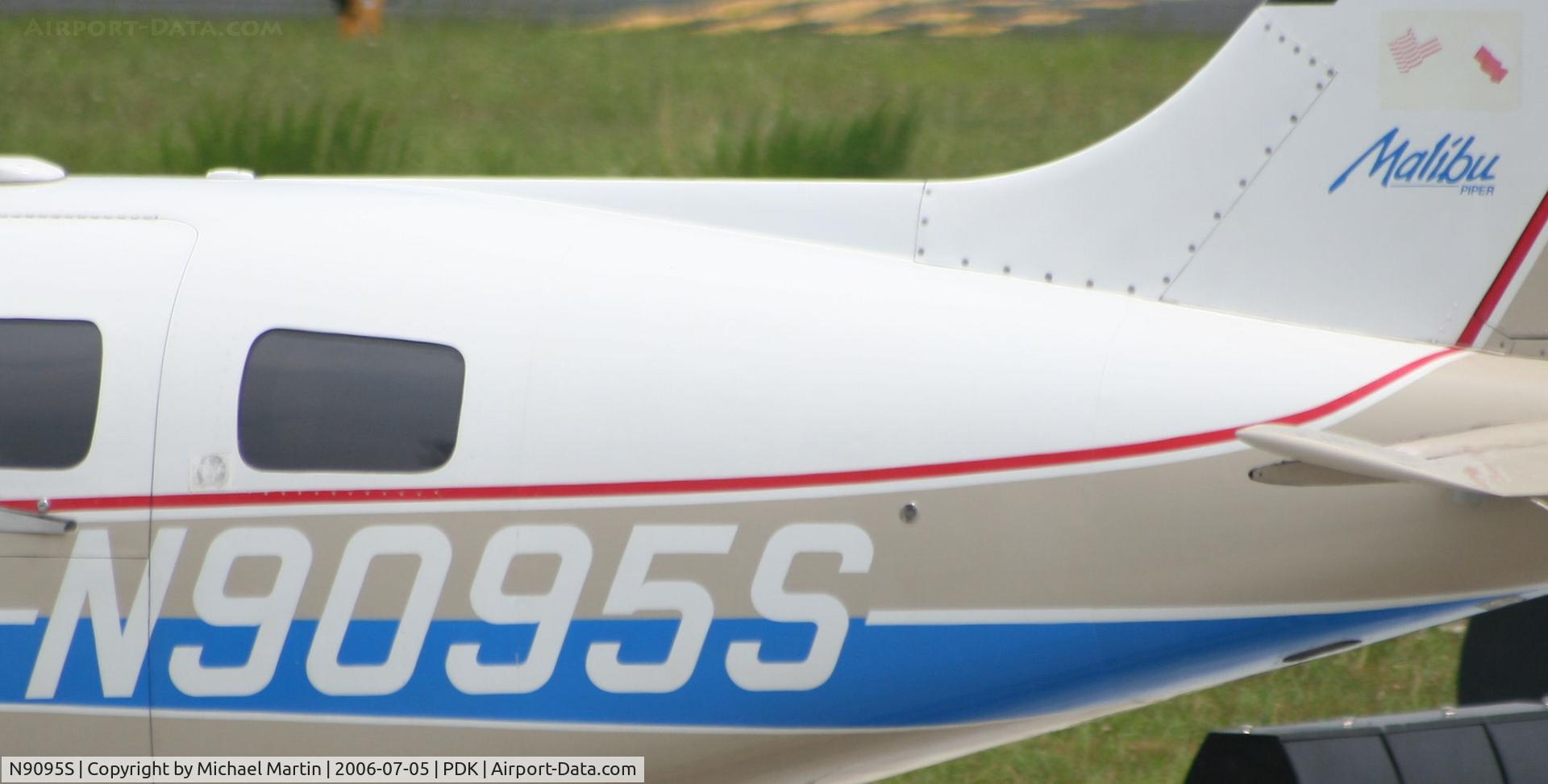 N9095S, 1986 Piper PA-46-310P Malibu C/N 46-8608061, Tail Numbers