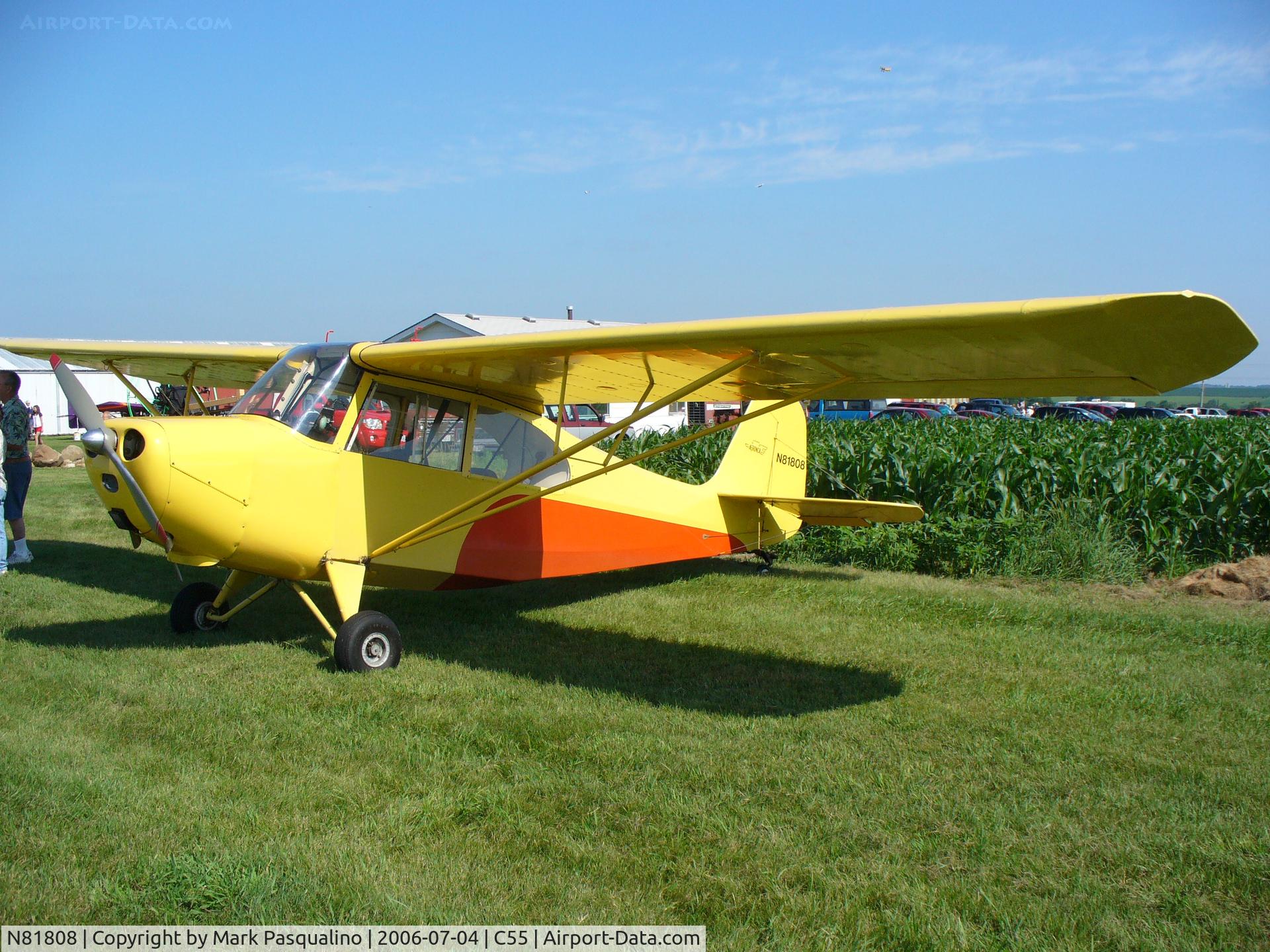 N81808, 1945 Aeronca 7AC Champion C/N 7AC-431, Aeronca 7AC