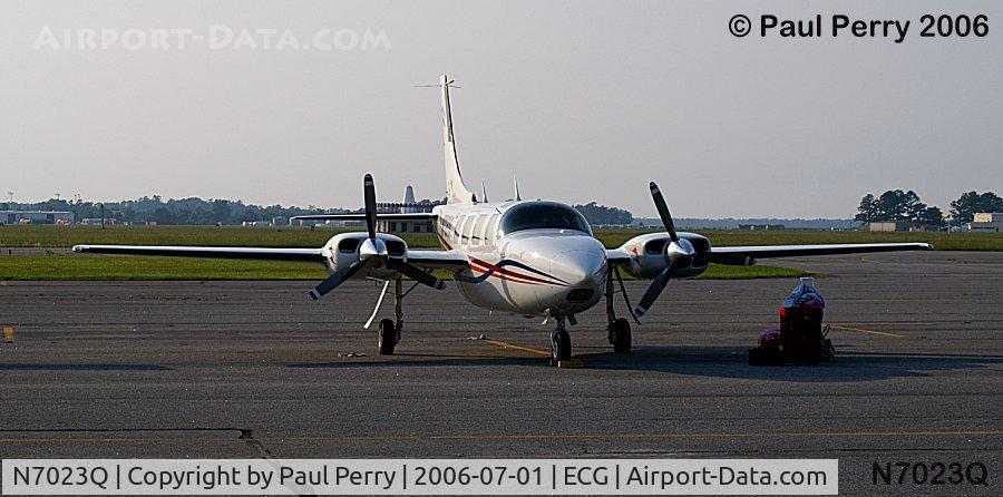 N7023Q, 1979 Piper PA-60-601P Aerostar C/N 61P-0691-7963328, Fresh in from a family trip, the bags still sitting near the port wing
