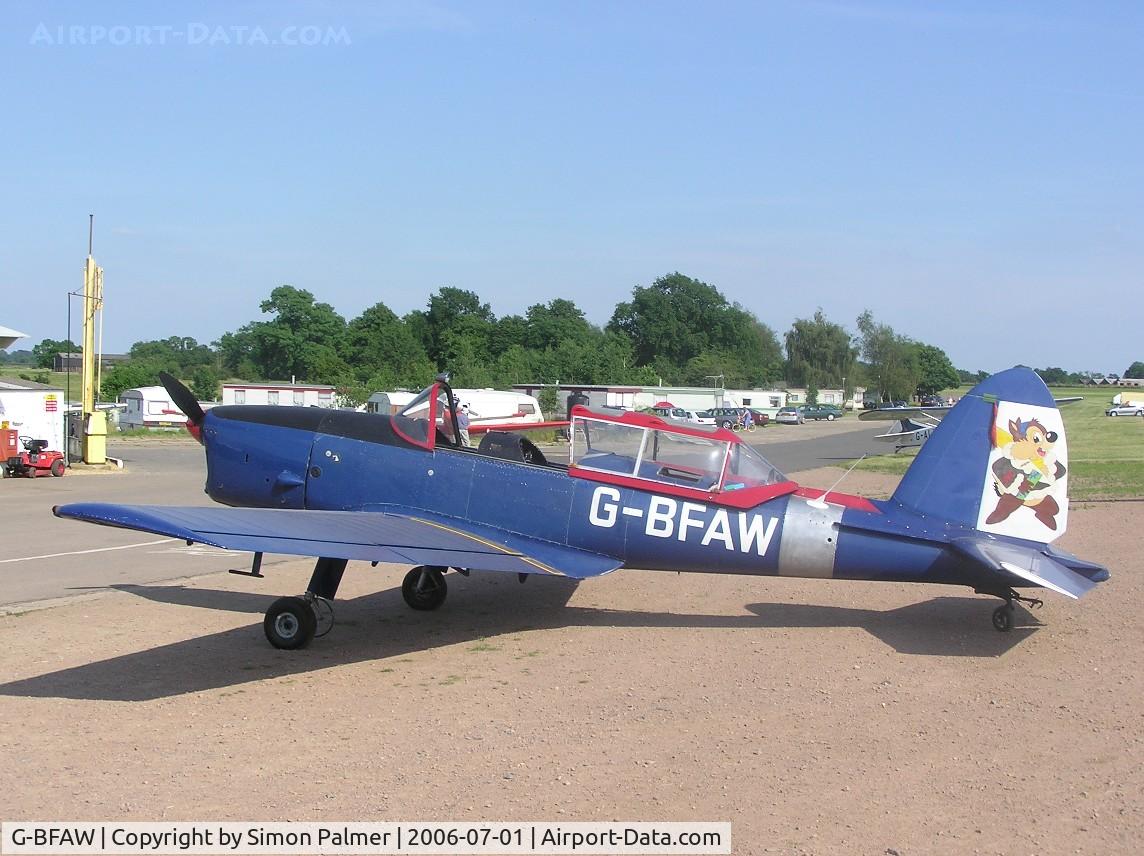 G-BFAW, 1952 De Havilland DHC-1 Chipmunk T.10 C/N C1/0733, DHC1 Chipmunk at Husbands Bosworth