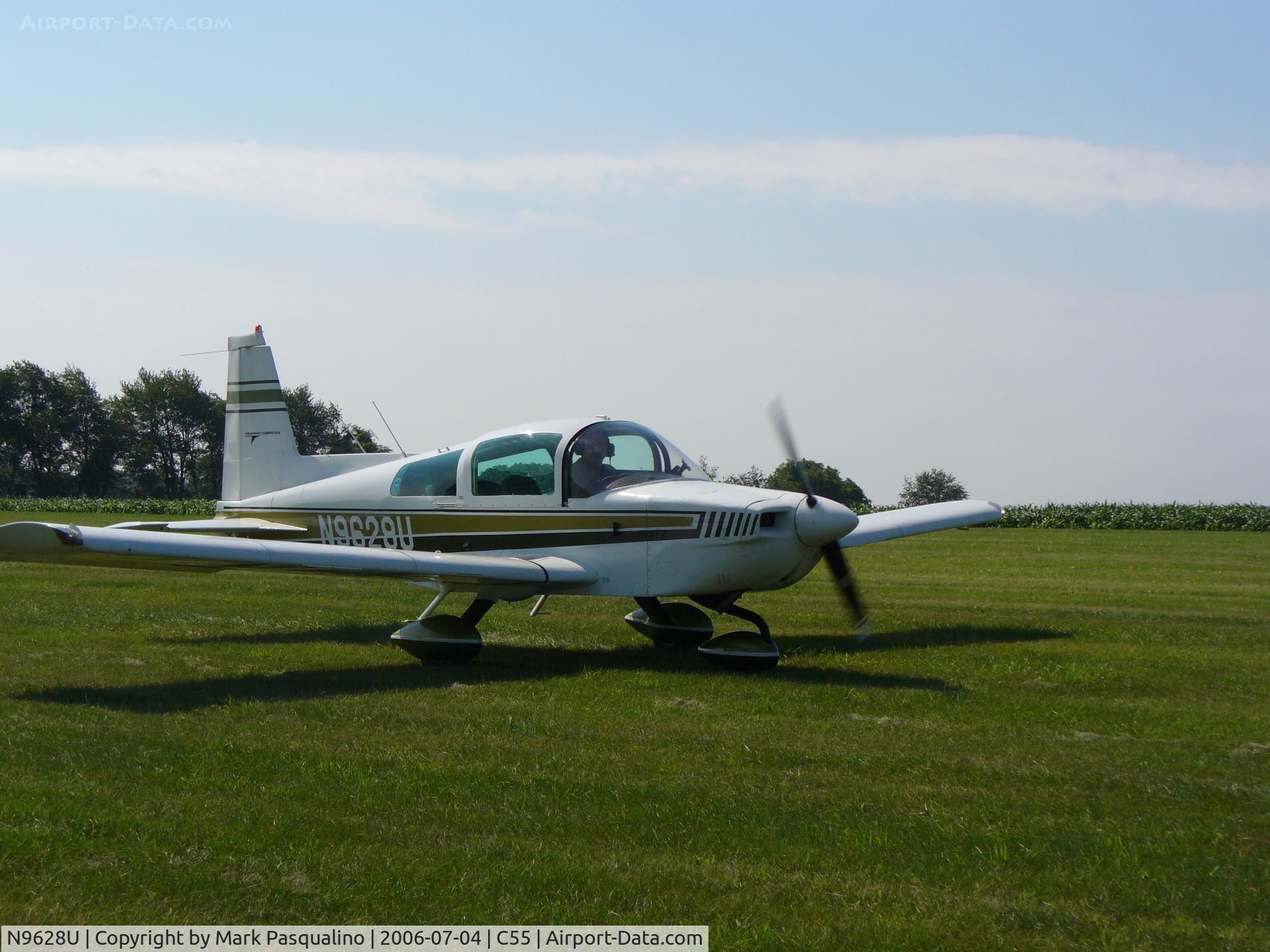 N9628U, Grumman American AA-5 Traveler C/N AA50828, AA-5