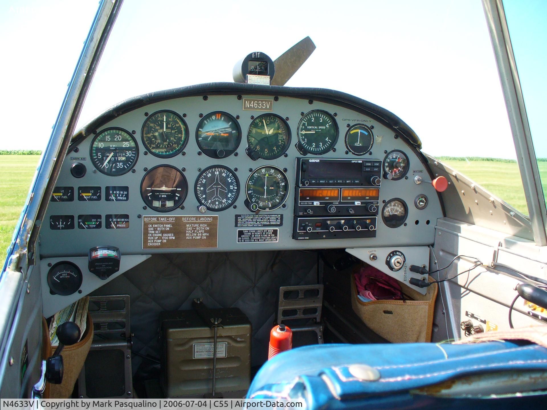N4633V, 1977 Varga 2150A Kachina C/N VAC-90-78, Varga 2150A