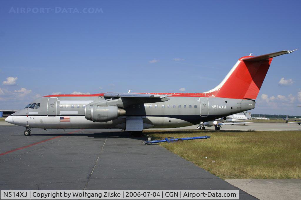N514XJ, 1998 British Aerospace Avro 146-RJ85 C/N E.2330, visitor