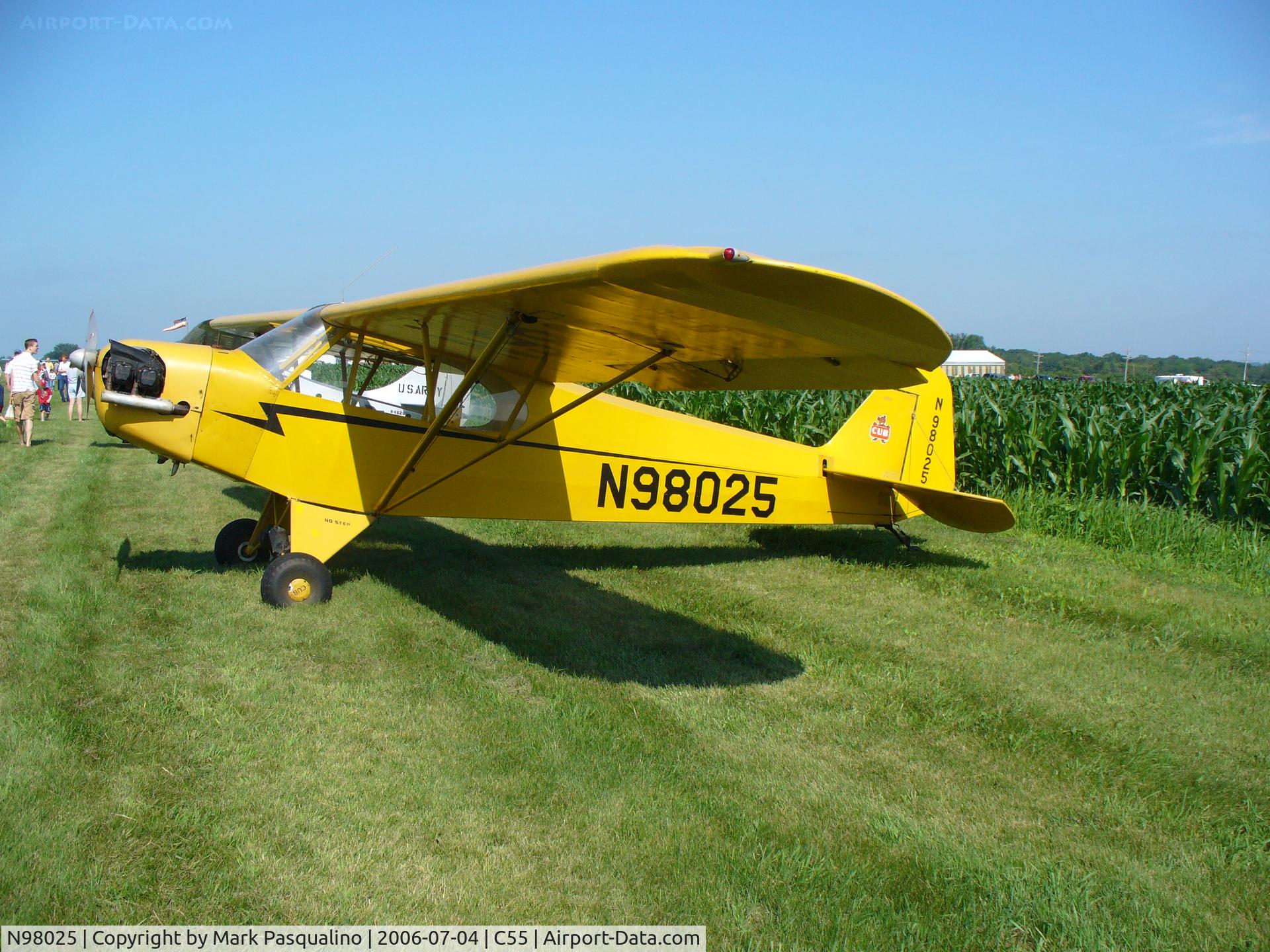 N98025, 1946 Piper J3C-65 Cub C/N 18168, Piper J-3C-65