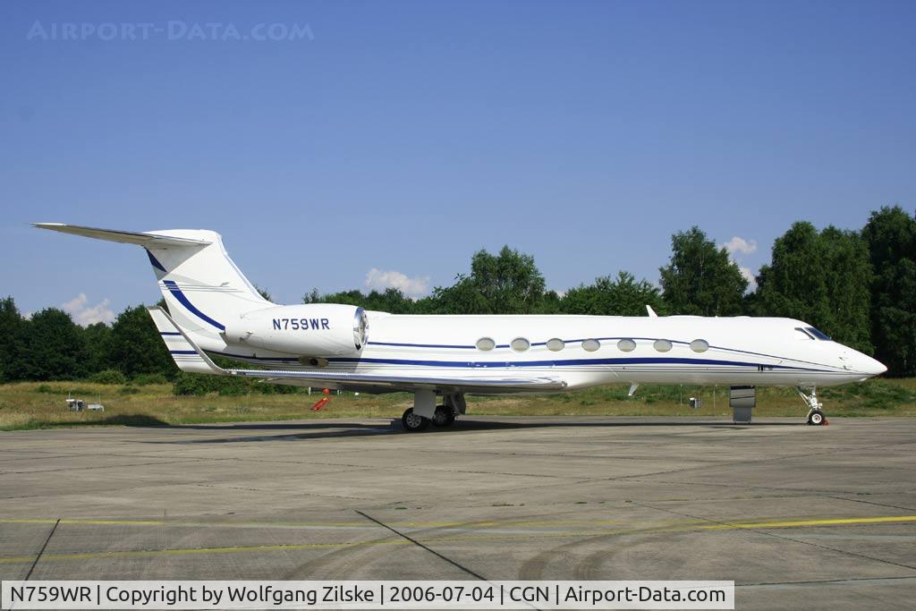 N759WR, 2004 Gulfstream Aerospace GV-SP (G550) C/N 5063, visitor