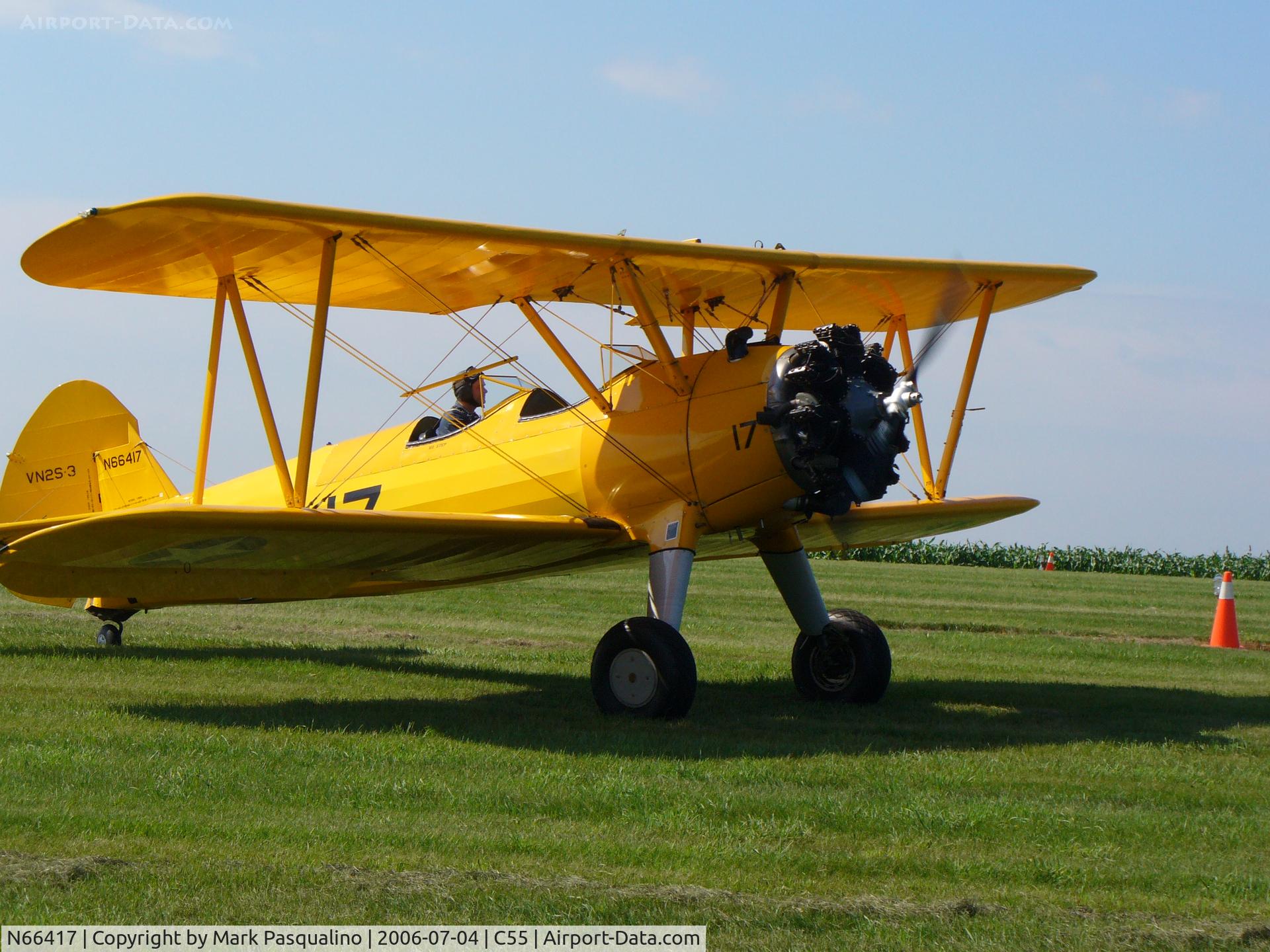 N66417, 1942 Boeing B75N1 C/N 75-6826, Stearman