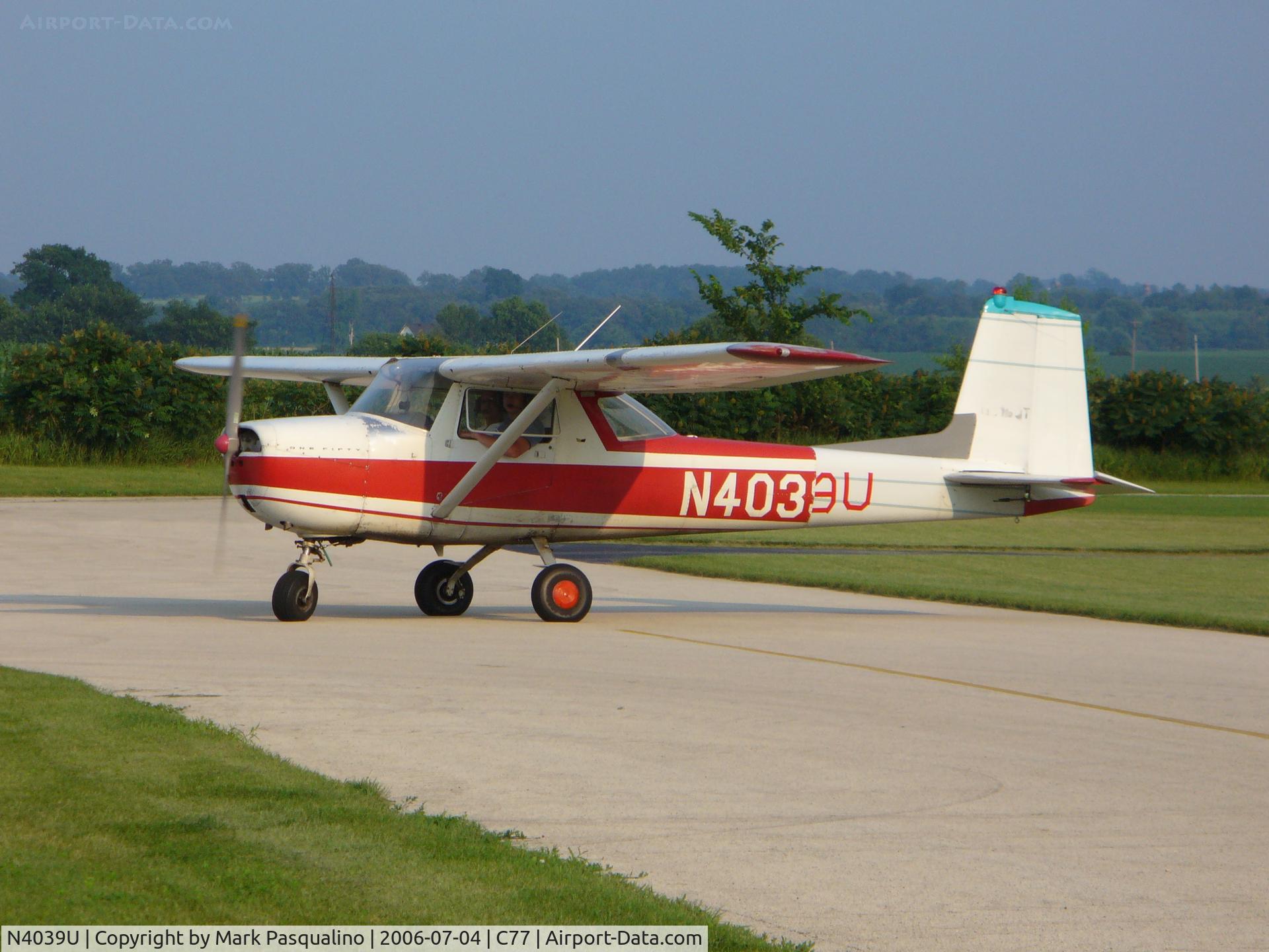 N4039U, 1965 Cessna 150E C/N 15061439, Cessna 150