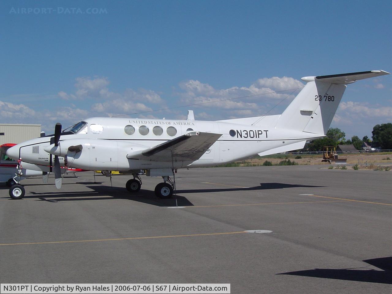 N301PT, 1983 Raytheon Aircraft Company A200CT C/N BP-028, Still wearing USA markings and BN