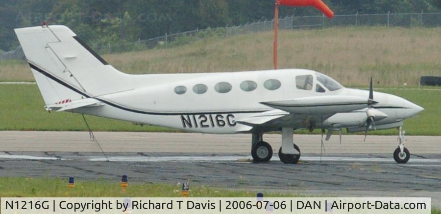 N1216G, 1975 Cessna 414 Chancellor C/N 414-0653, 1975 Cessna 414 in Danville Va.