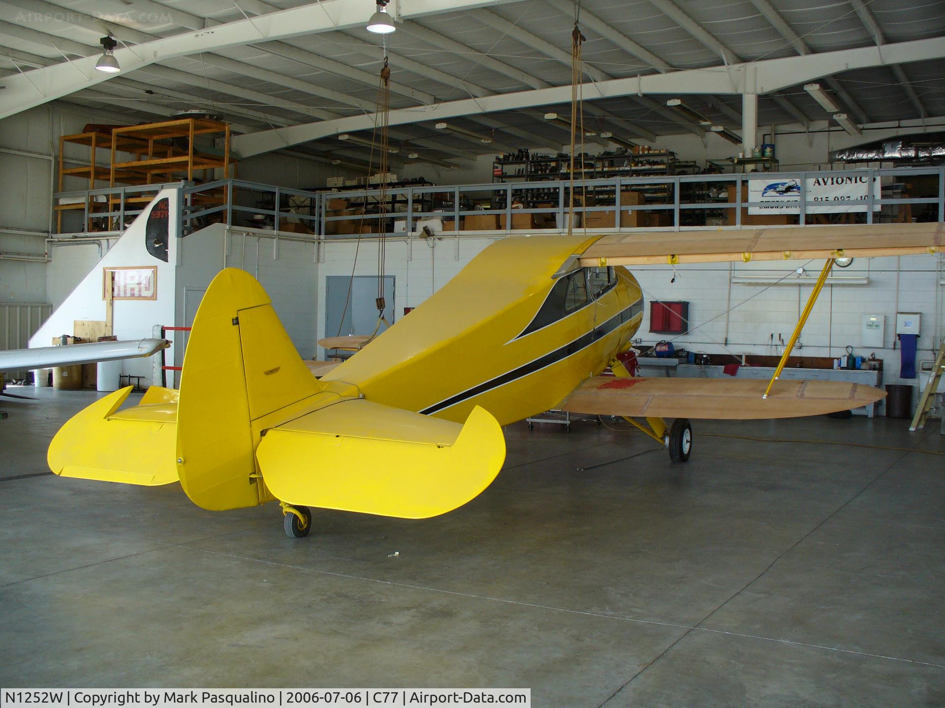 N1252W, 1941 Waco SRE C/N 5153, Waco SRE project