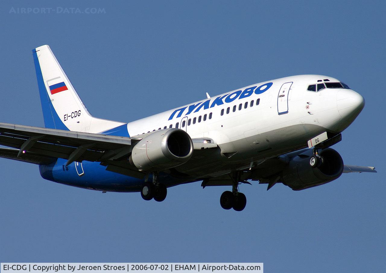 EI-CDG, 1992 Boeing 737-548 C/N 25738, flew before for Aerlingus