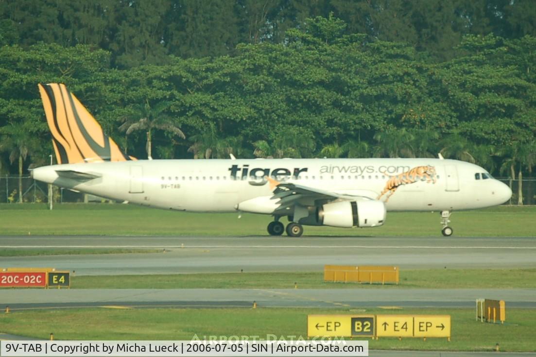 9V-TAB, 2004 Airbus A320-232 C/N 2195, Singapore's budget carrier Tiger Airways