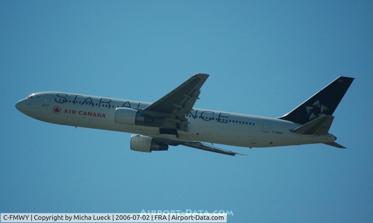 C-FMWY, 1996 Boeing 767-333 C/N 25587, Air Canada's B767 in Star Alliance colours