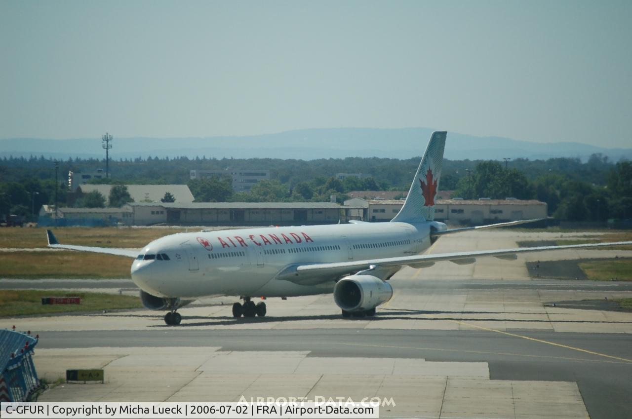 C-GFUR, 2000 Airbus A330-343 C/N 344, Air Canada's A330 in the new livery