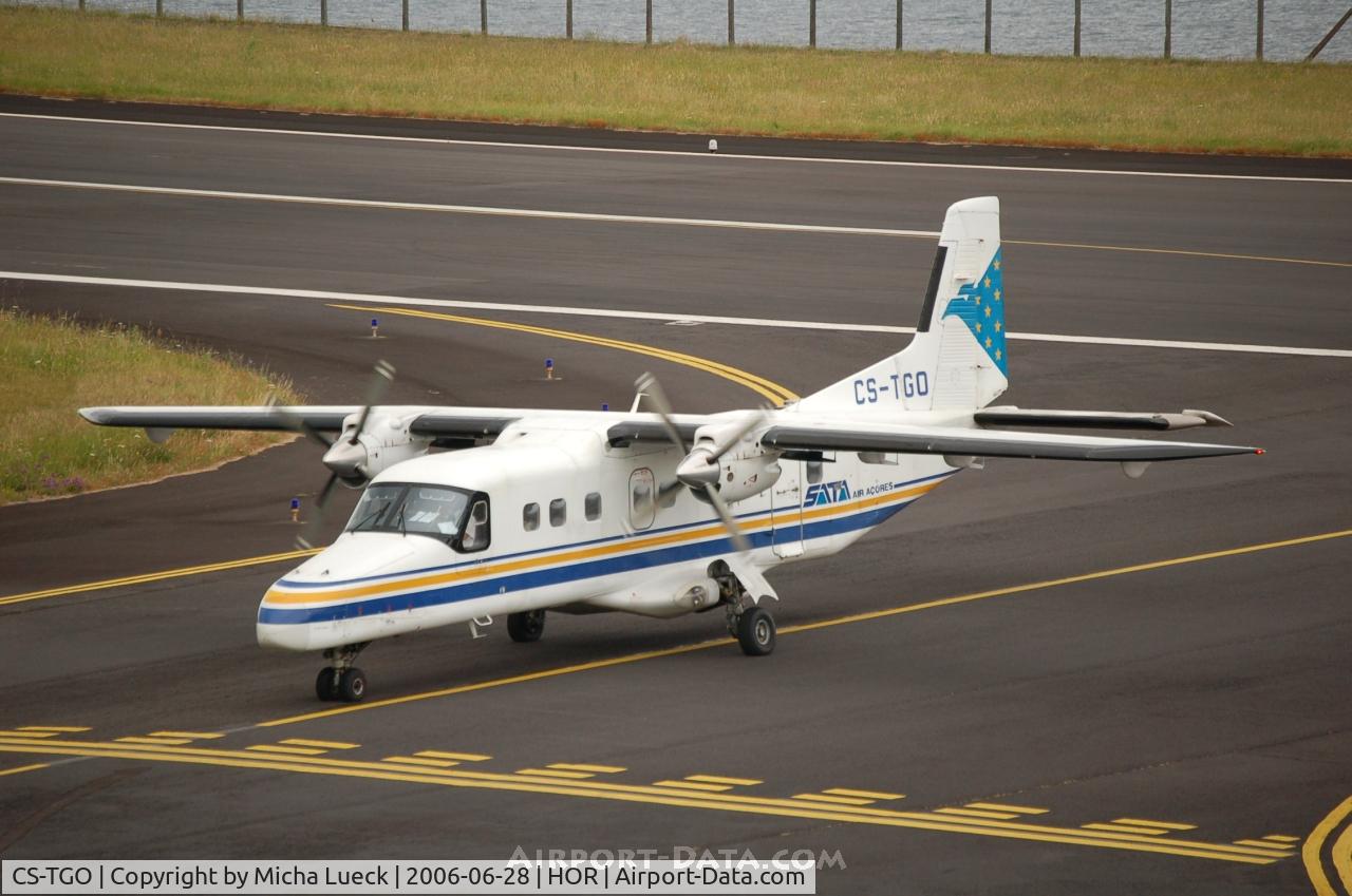 CS-TGO, 1987 Dornier 228-201 C/N 8119, Just arrived in Horta