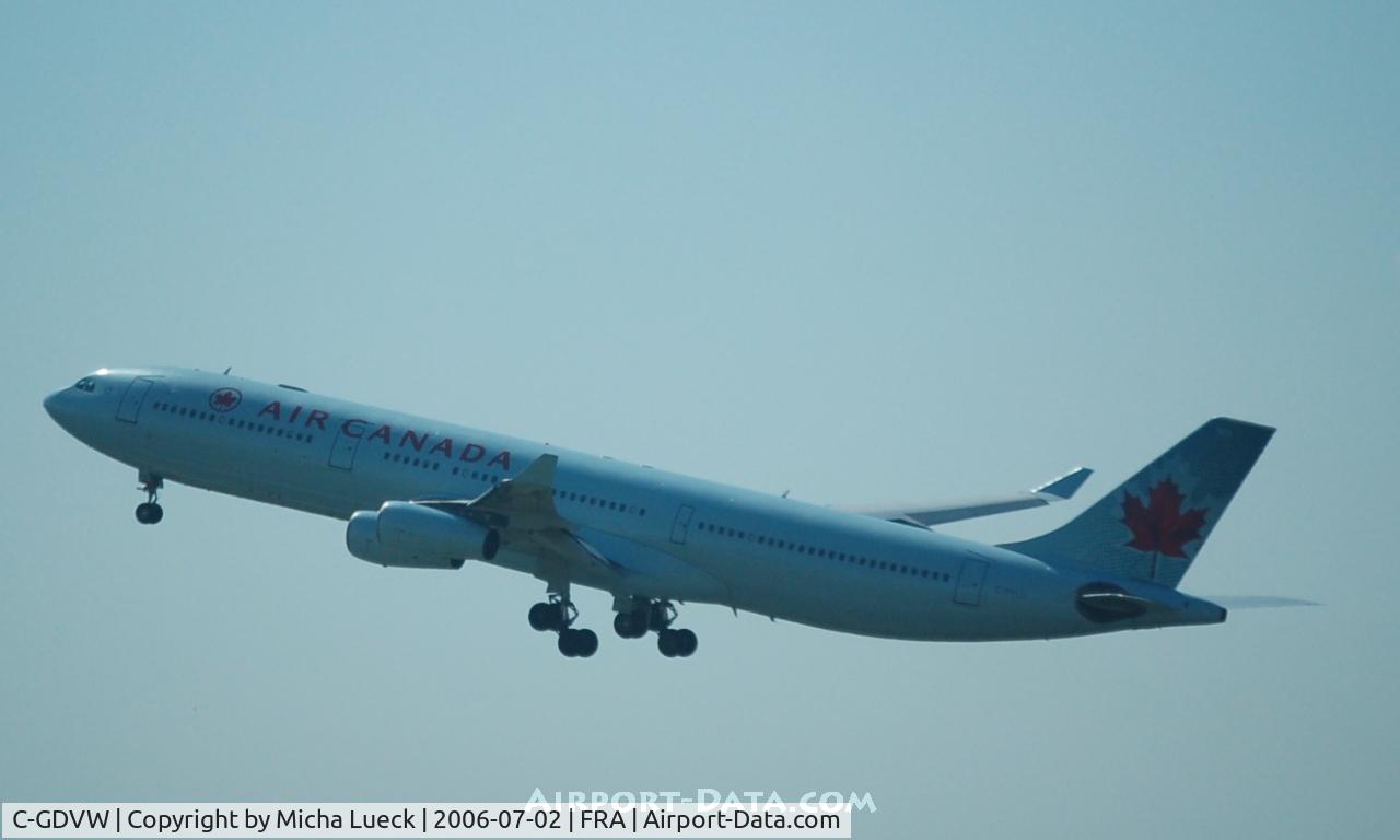 C-GDVW, 1999 Airbus A340-313 C/N 273, Air Canada's A340 in the new livery