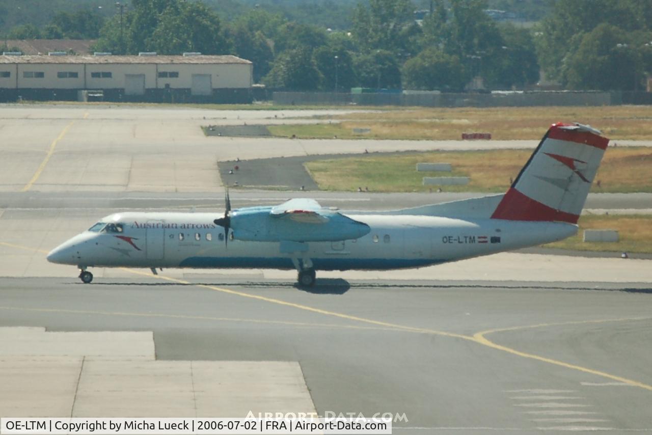 OE-LTM, 1998 De Havilland Canada DHC-8-311 Dash 8 Dash 8 C/N 527, Austrian Airline's commuter arm 