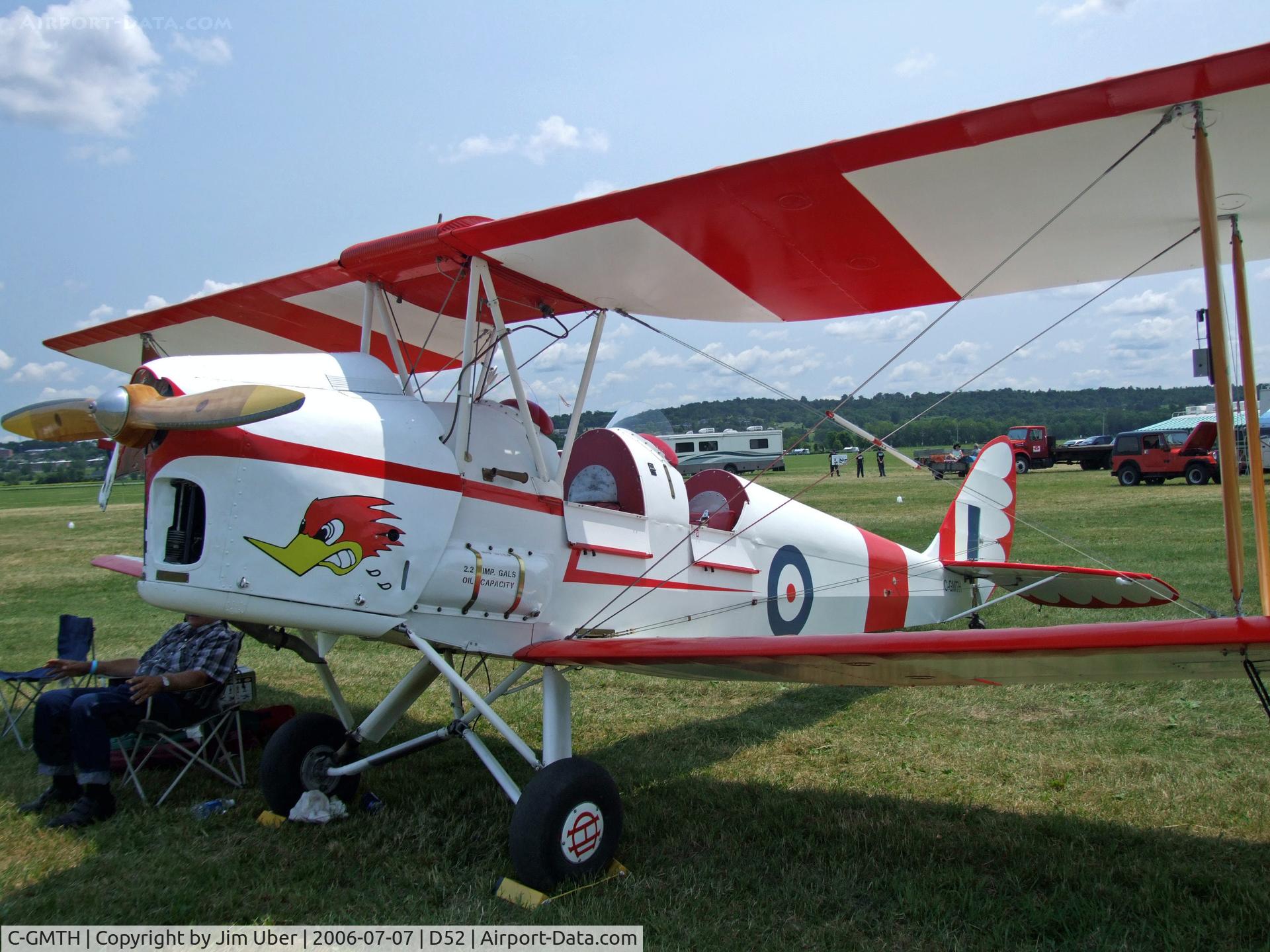 C-GMTH, 1941 De Havilland Canada DH-82C Tiger Moth C/N DHC981, Another one of the 