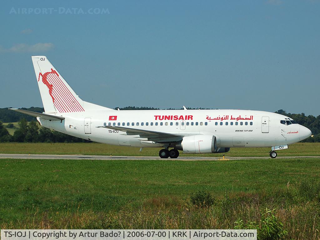 TS-IOJ, 1995 Boeing 737-5H3 C/N 27912, Tunisair