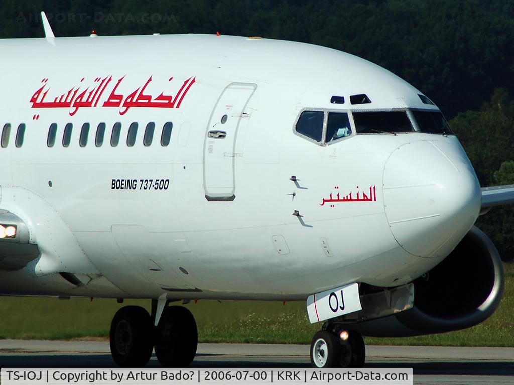 TS-IOJ, 1995 Boeing 737-5H3 C/N 27912, Tunisair