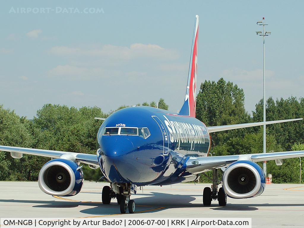 OM-NGB, 2005 Boeing 737-76N C/N 32695, Sky Europe