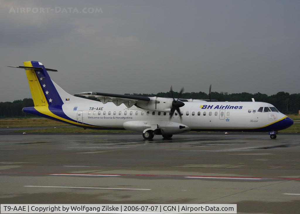 T9-AAE, 1995 ATR 72-212A C/N 465, visitor