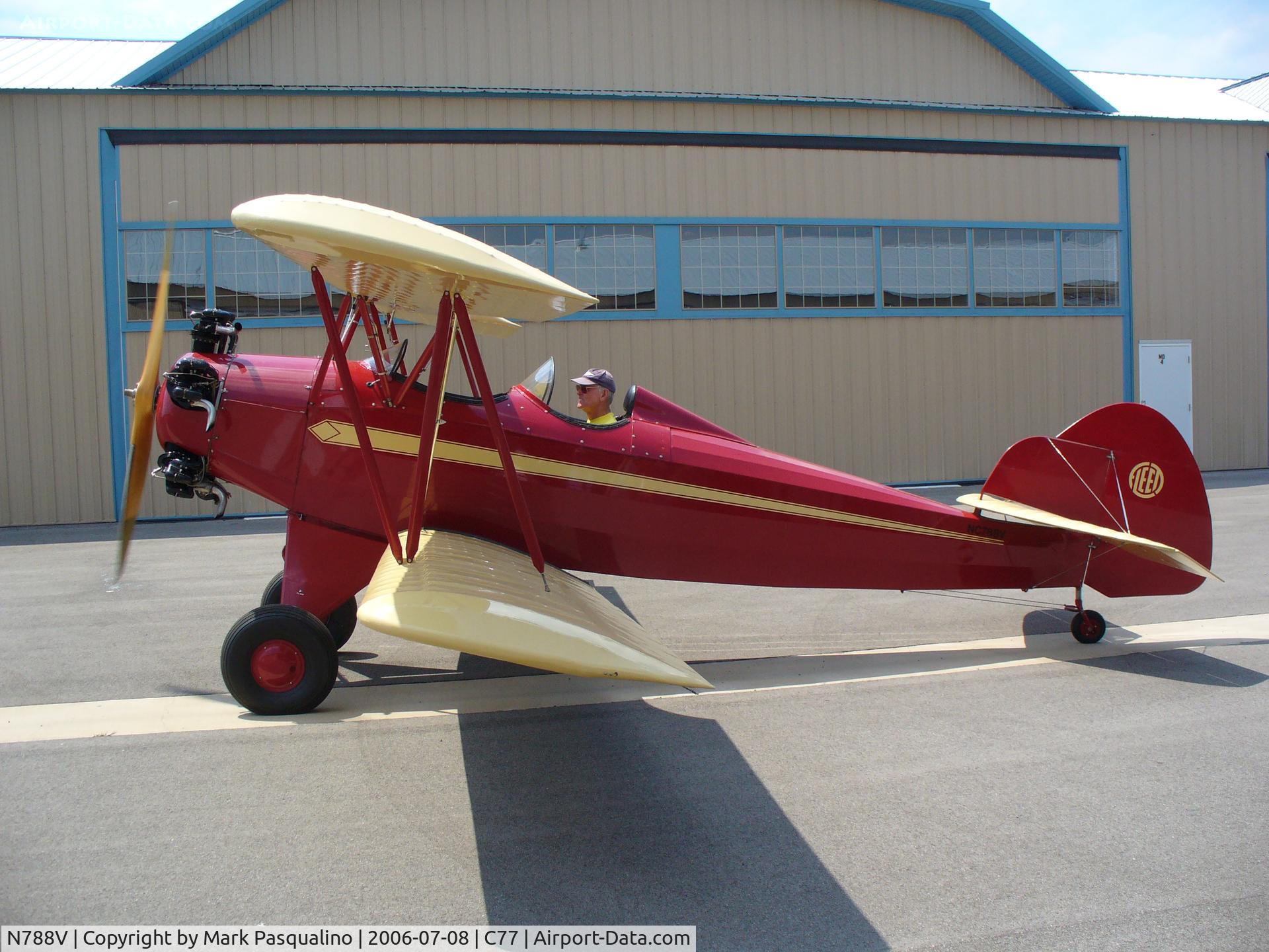N788V, Fleet Model 7 C/N 369, 1929 Fleet 7