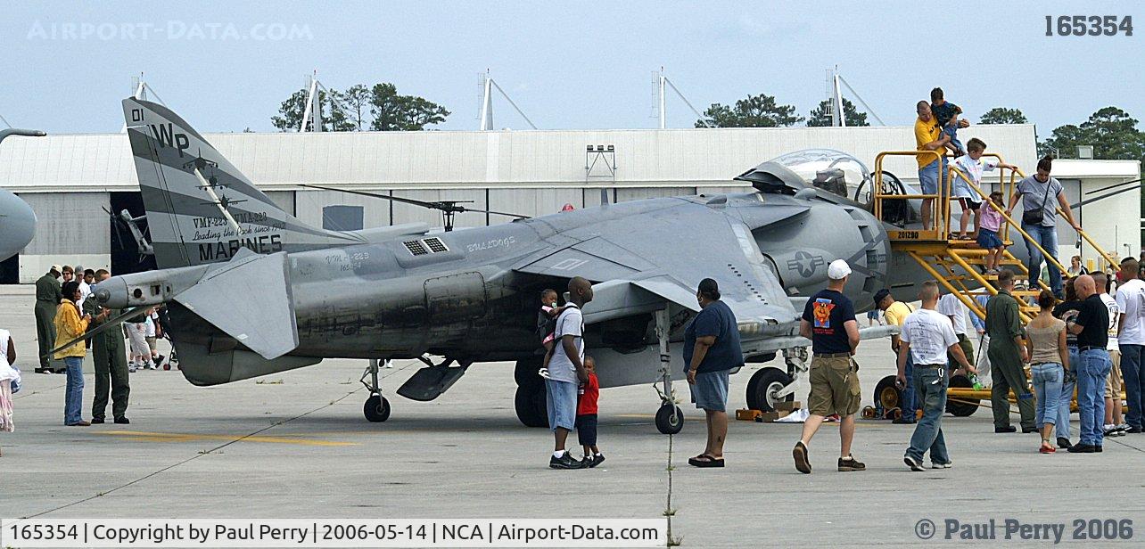 165354, Boeing AV-8B+(R)-25-MC Harrier II Plus C/N B271, Take a good look folks, oneday that spot will hold an F-35