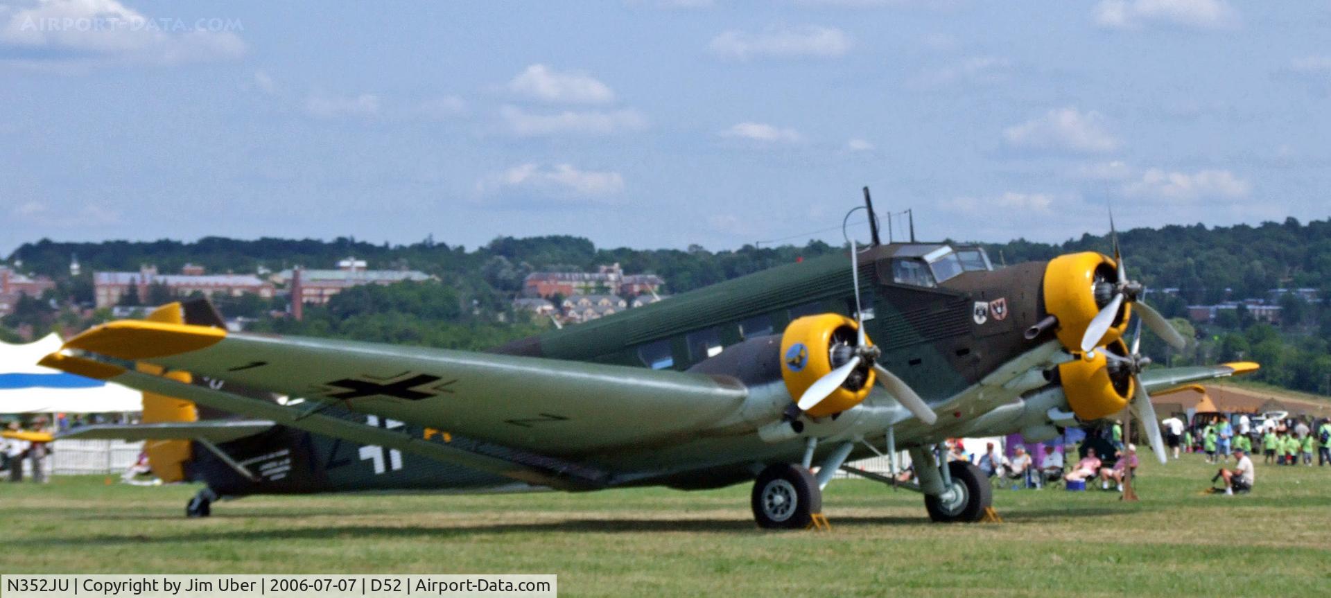 N352JU, 1941 Junkers (CASA) 352L (Ju-52) C/N 67, Up front at the Geneseo show