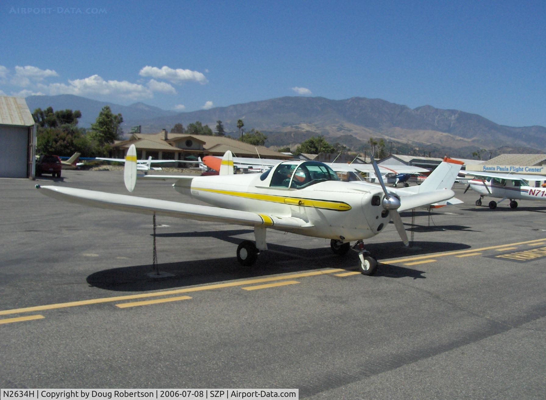 N2634H, 1946 Erco 415C Ercoupe C/N 3259, 1946 Ercoupe 415-C, Continental C85 85 Hp