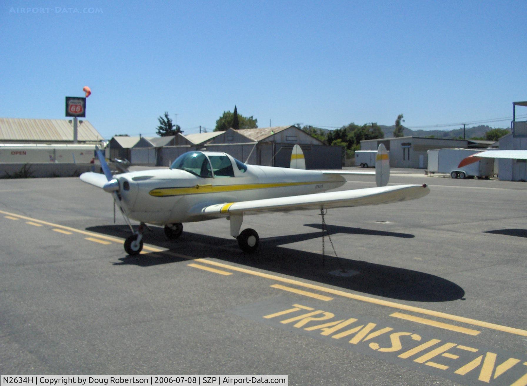 N2634H, 1946 Erco 415C Ercoupe C/N 3259, 1946 Ercoupe 415-C Continental C85 85 Hp