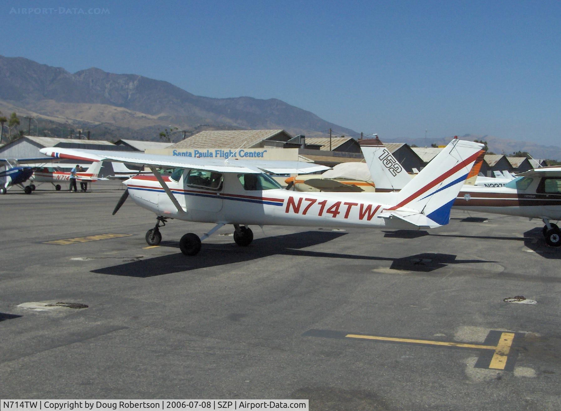 N714TW, 1977 Cessna 152 C/N 152-79429, 1977 Cessna 152, Lycoming O-235-L2C 110 Hp